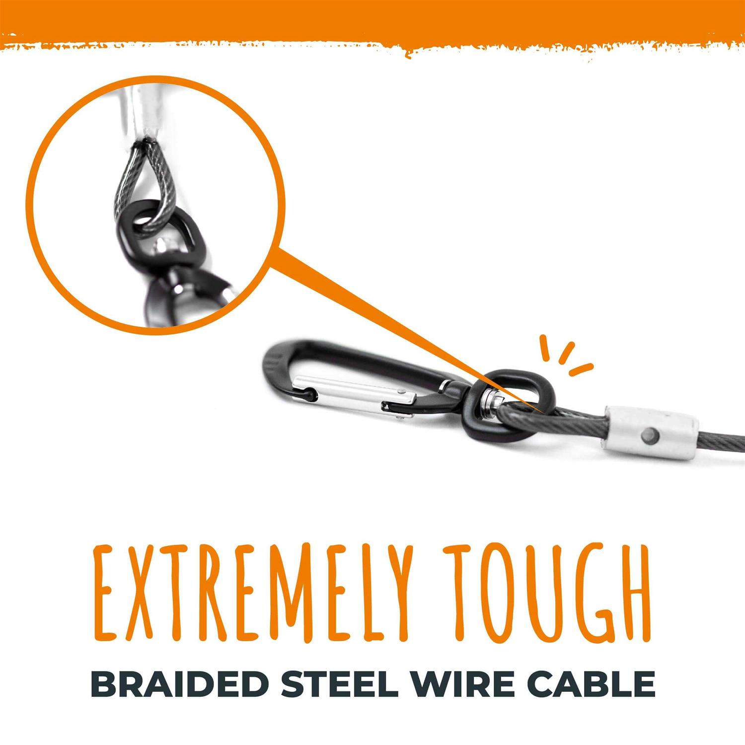 Mighty Paw Chew-Proof Dog Seat Belt Safety Belt