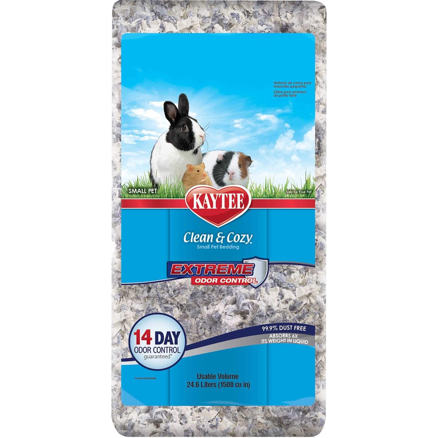 Kaytee Clean Cozy Small Pet Bedding Extreme Odor Control