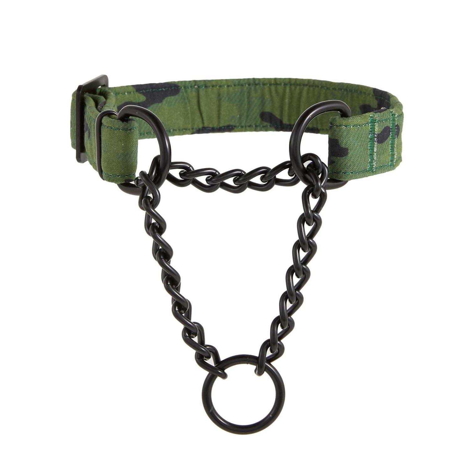Top Paw Camo Non-Slip Martingale Dog Collar