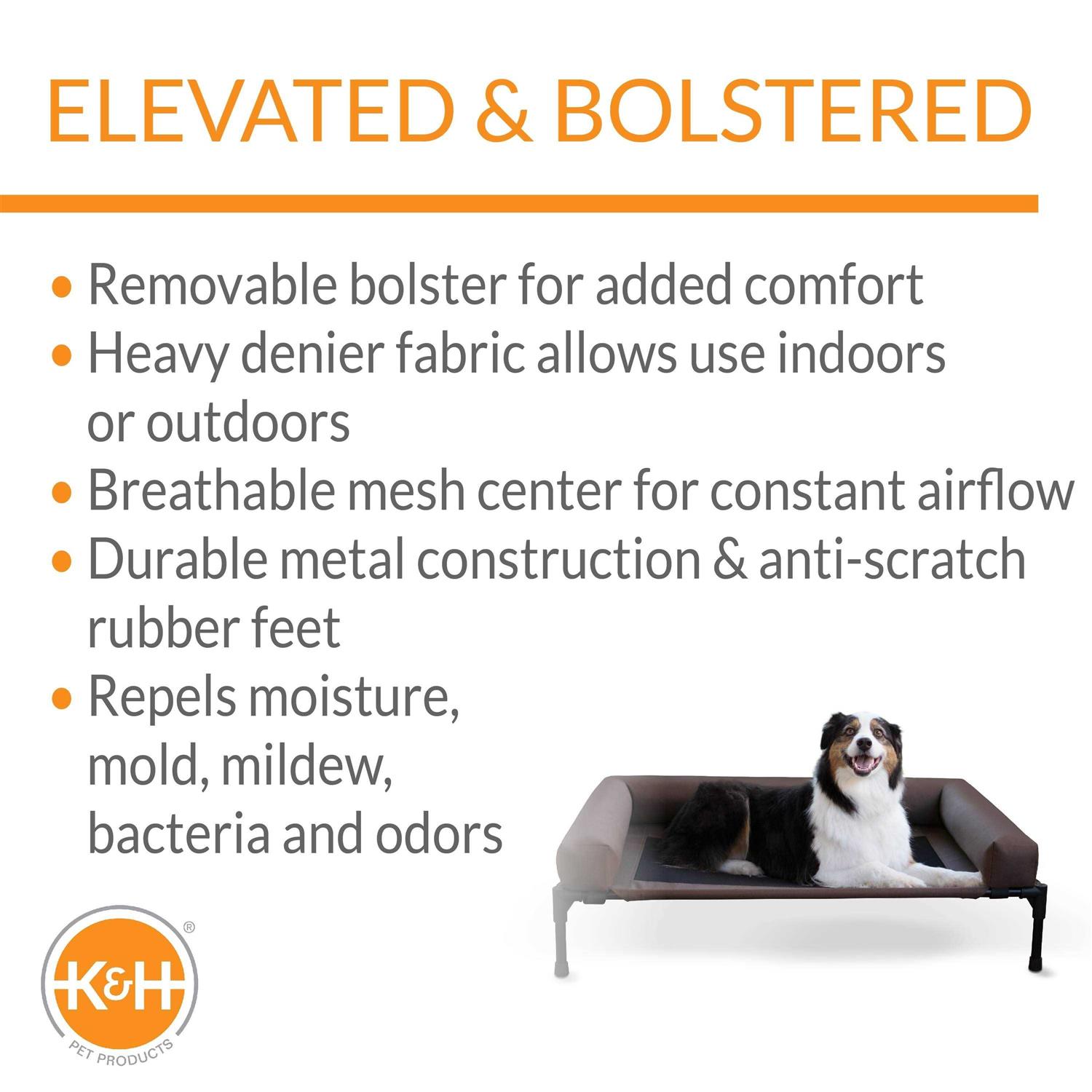 K&H Pet Products Original Bolster Pet Cot