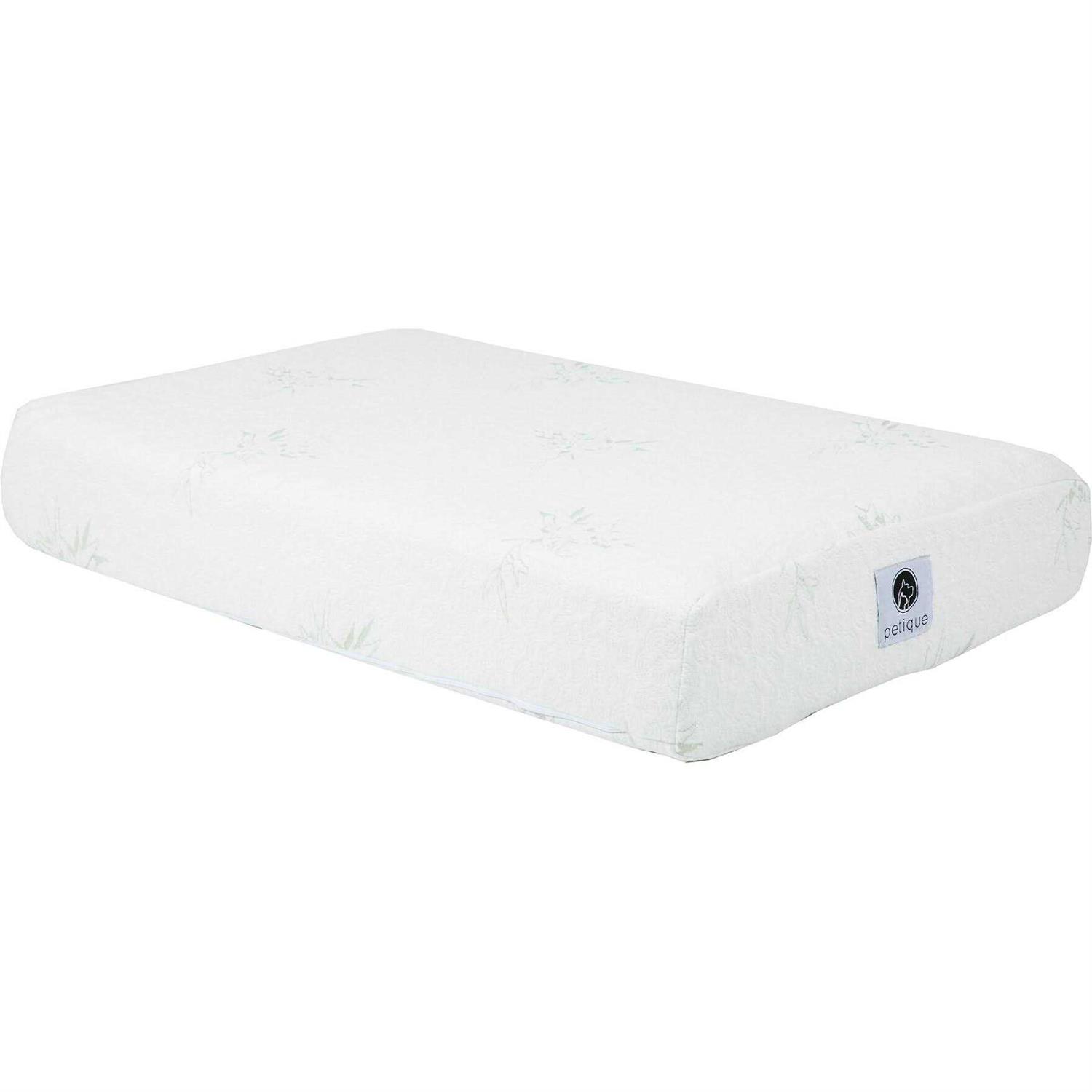 Petique Bamboo Memory Foam Pet Bed
