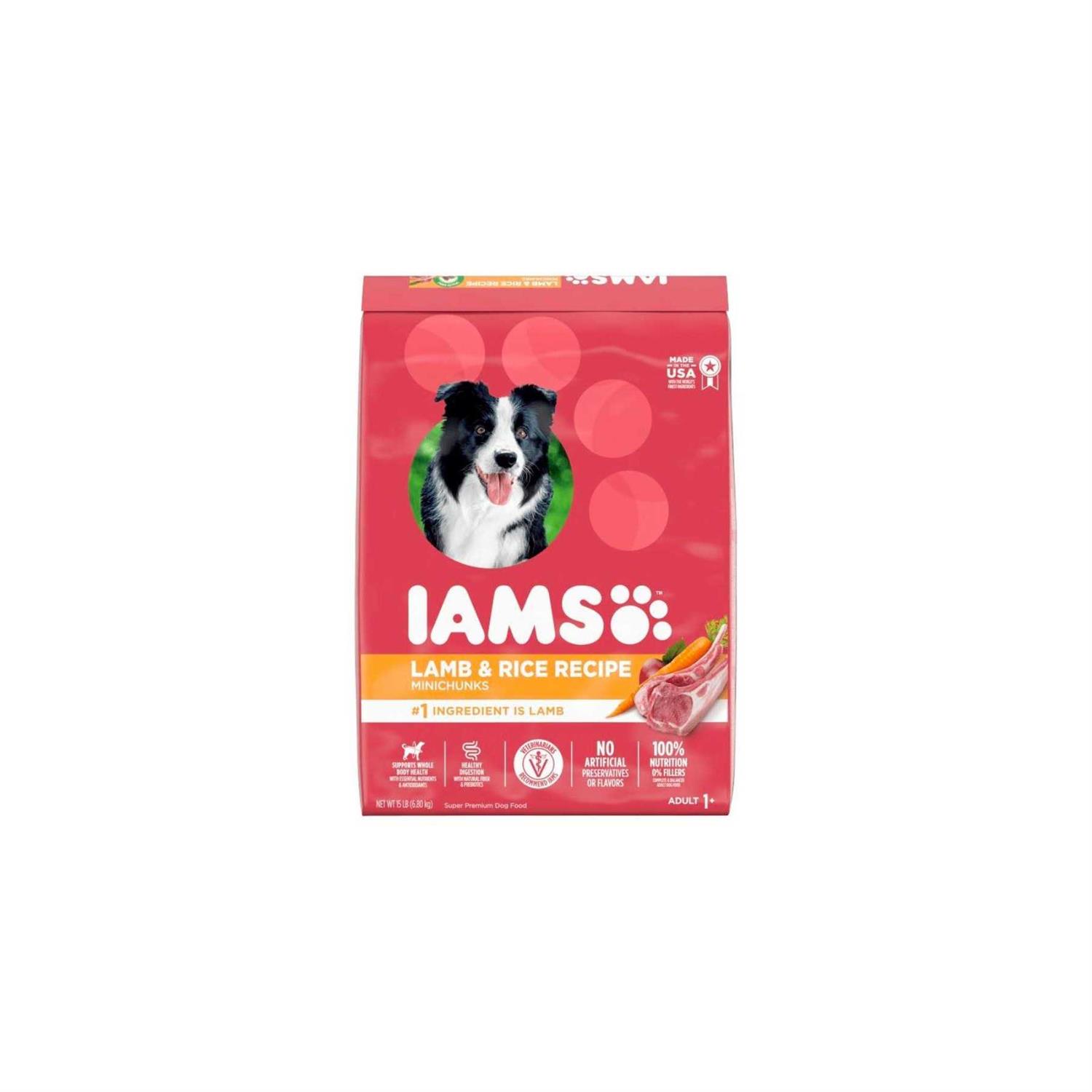 Iams Proactive Health Adult Dry Dog Food Lamb Rice