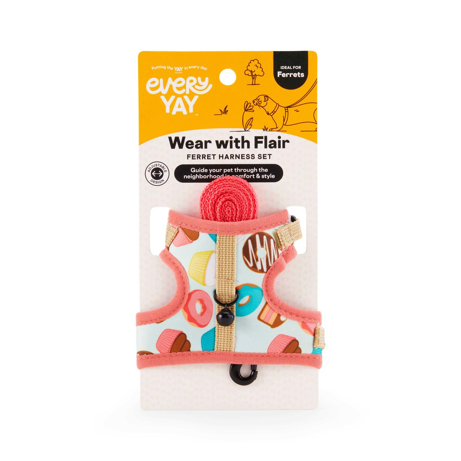 EveryYay Wear With Flair Ferret Harness and Leash