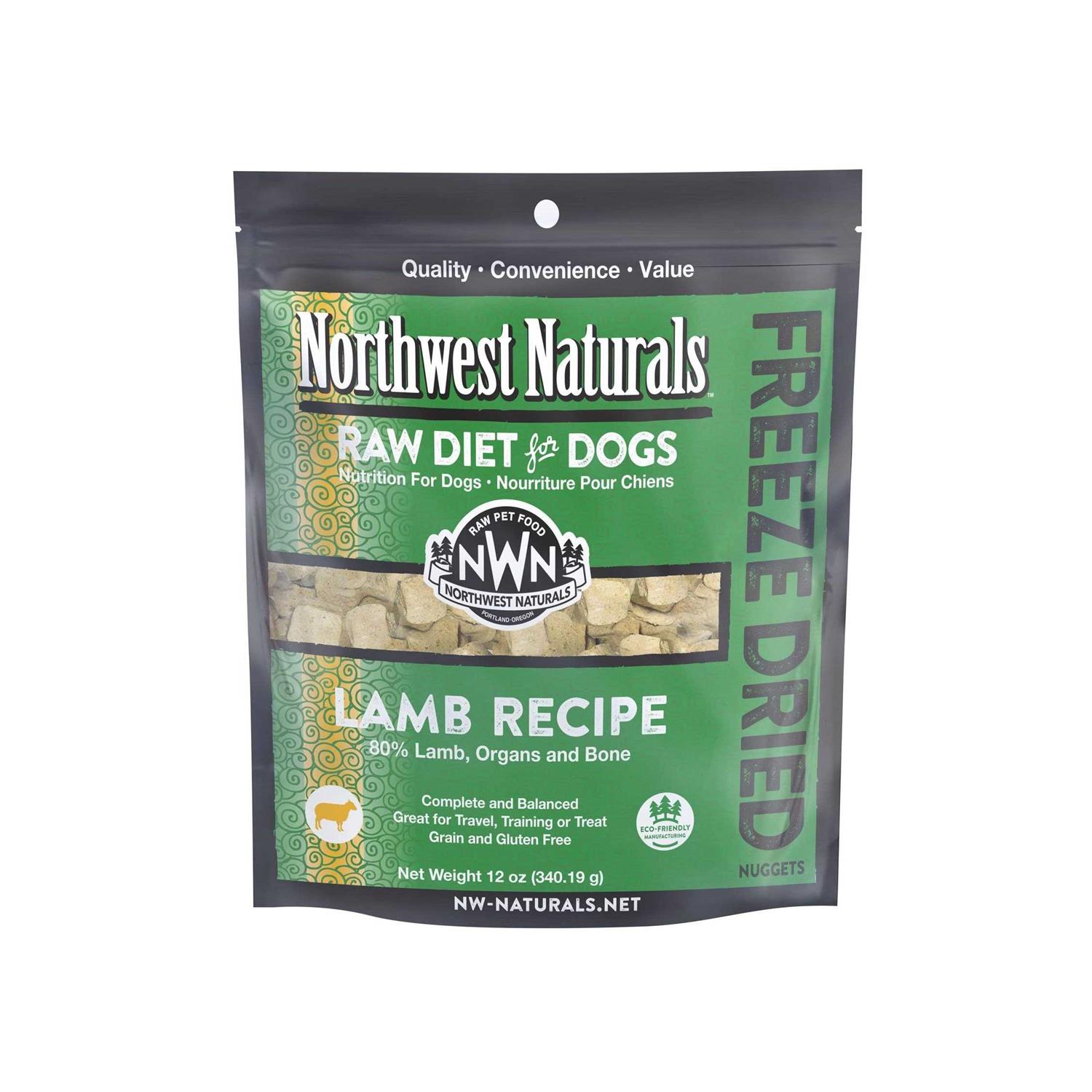 Northwest Naturals Freeze-Dried Nuggets Raw Dog Food