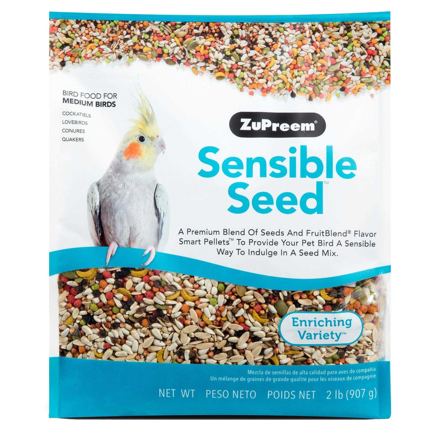 ZuPreem Sensible Seed Bird Food Birds