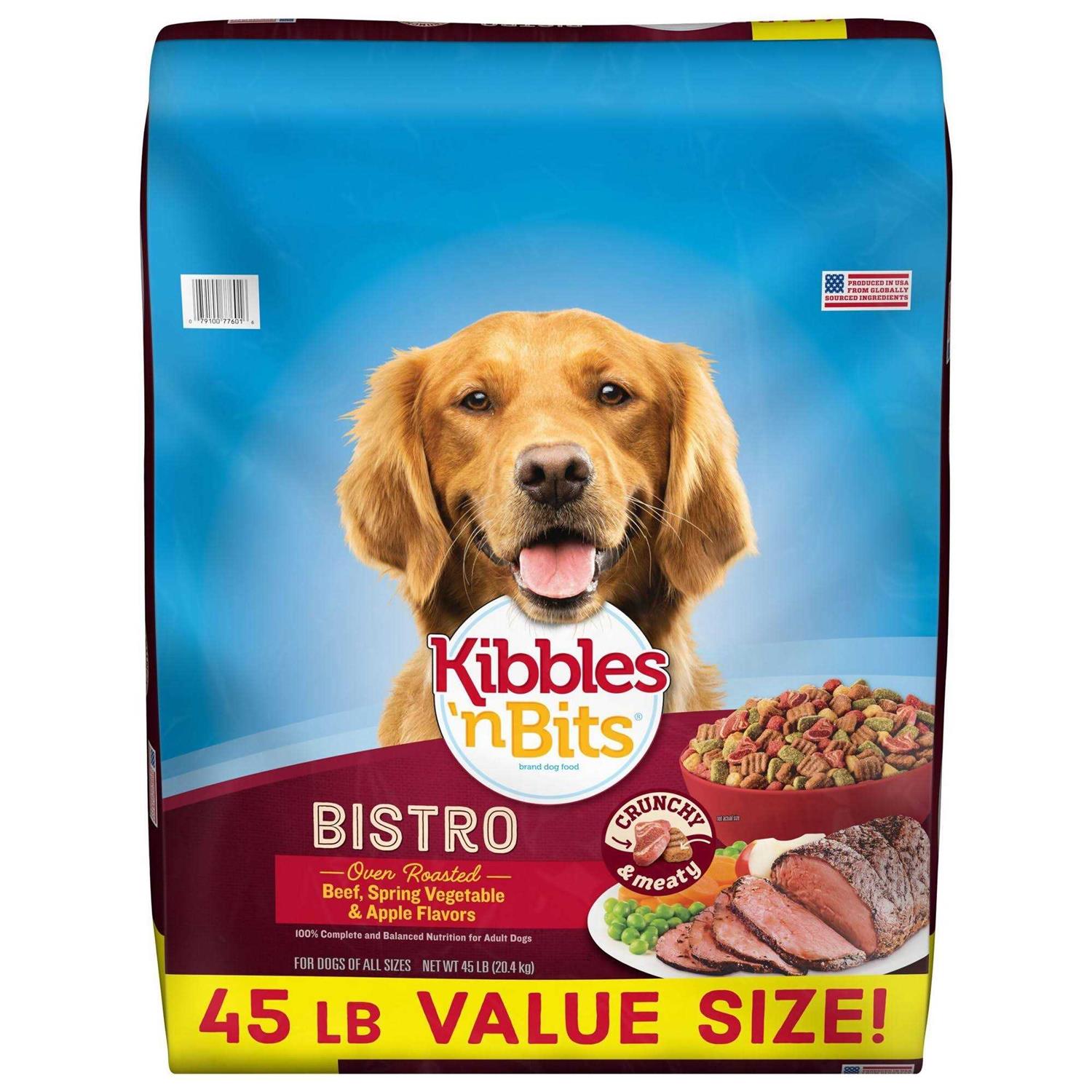 Kibbles n Bits Bistro Beef Dog Food
