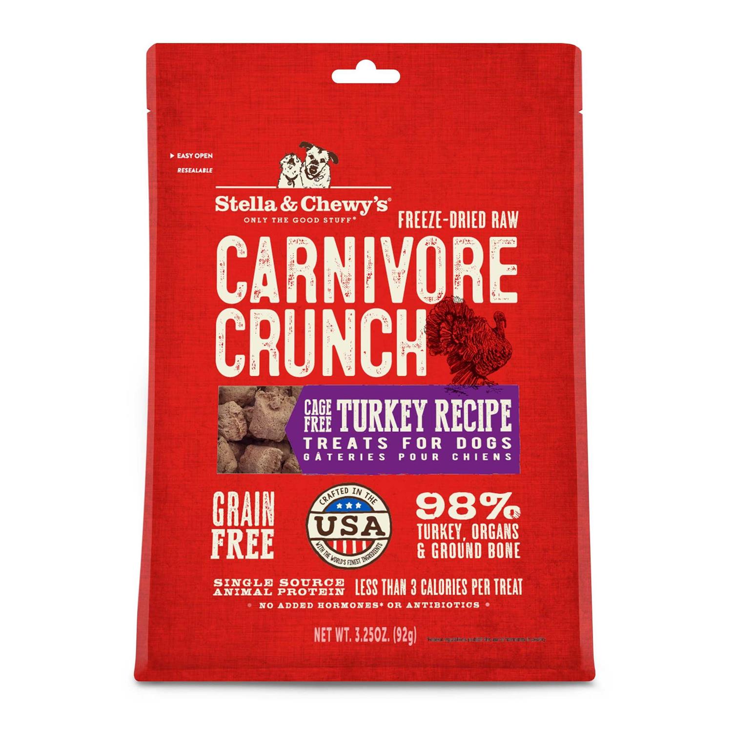 Stella & Chewy’s Carnivore Crunch Dog Treats