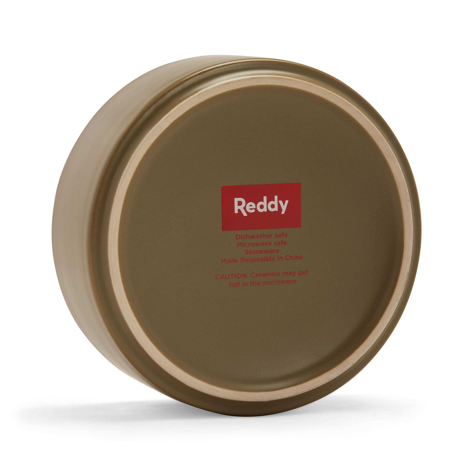 Reddy Ceramic & Bamboo Elevated Dog Double Diner