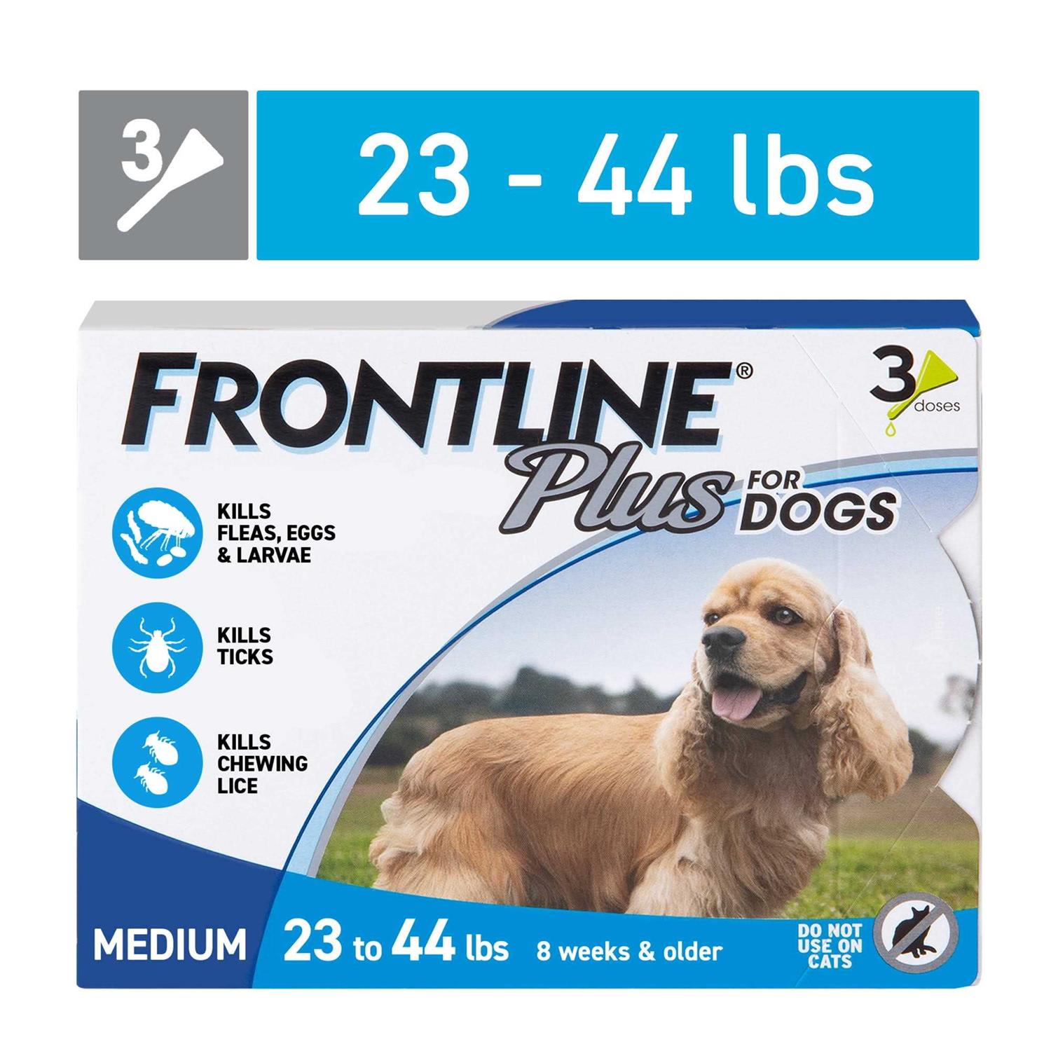 Frontline Plus Flea & Tick Treatment for Dogs