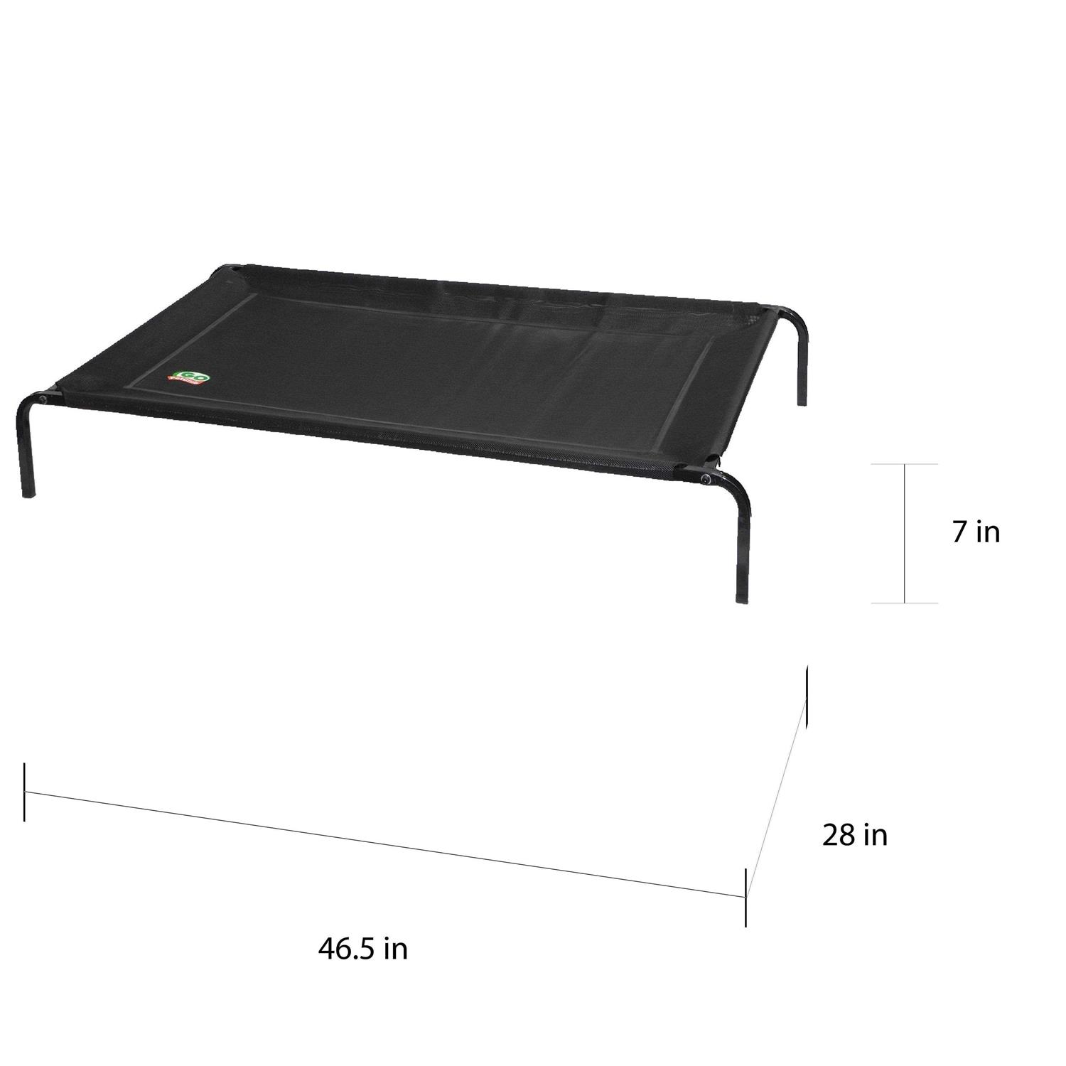 Go Pet Club Elevated Cooling Pet Cot Bed