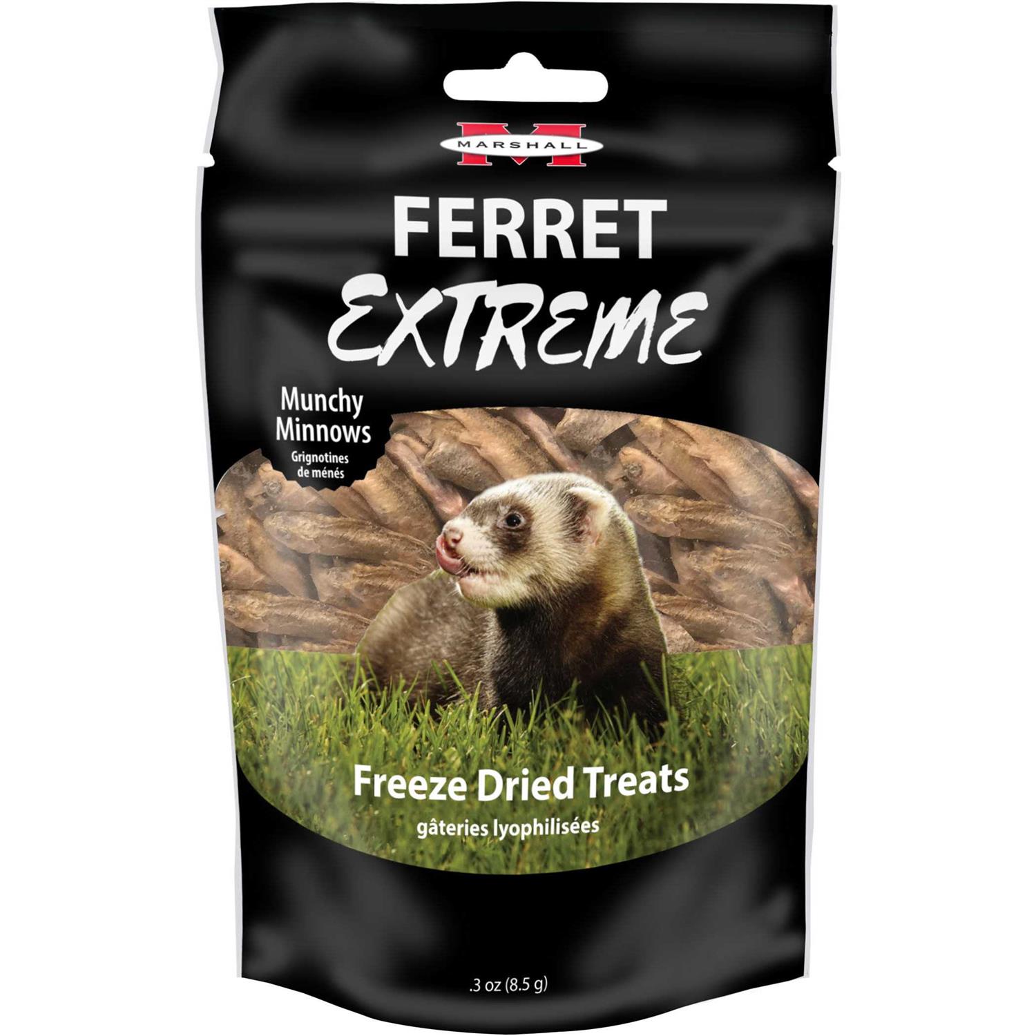 Marshall Ferret Extreme Freeze Dried Munchy Minnows