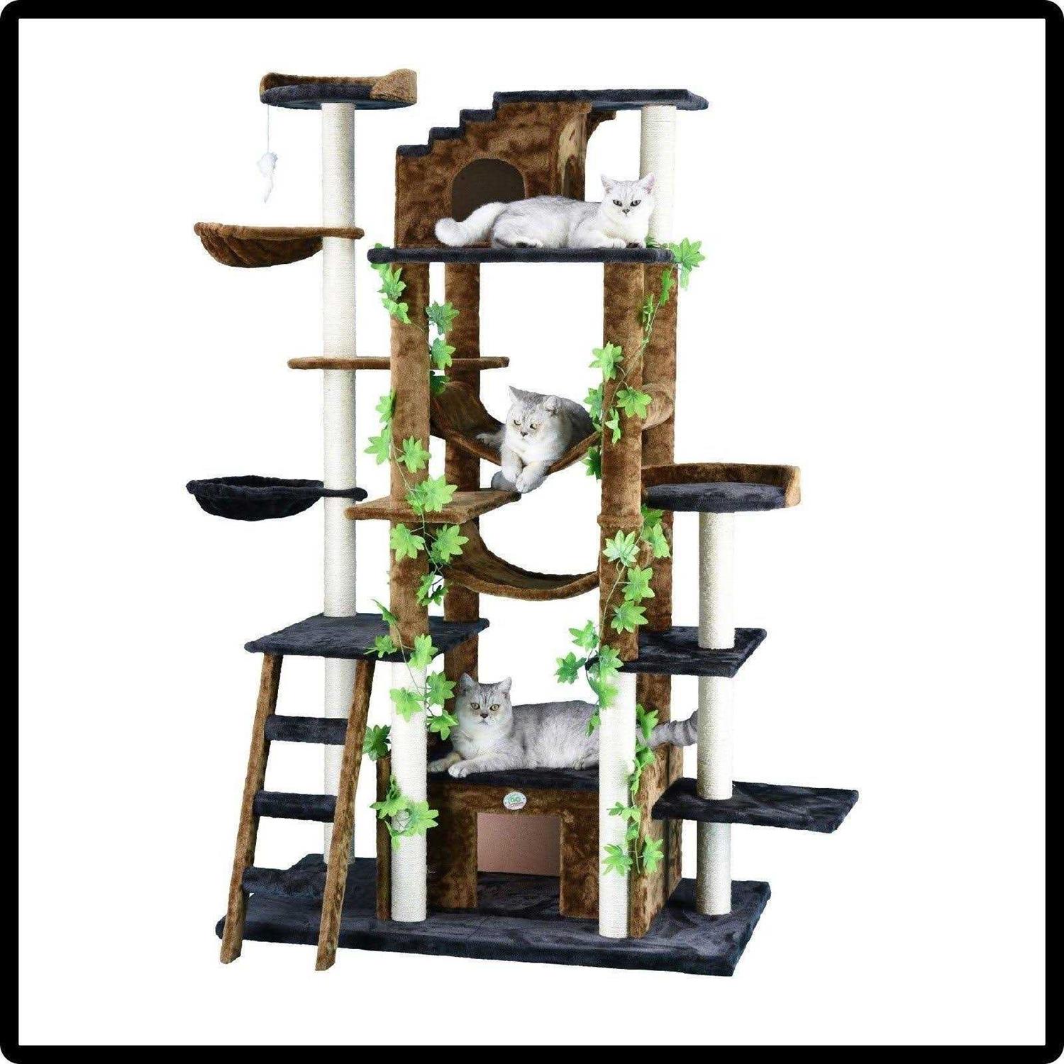 Go Pet Club 77-inch Cat Tree