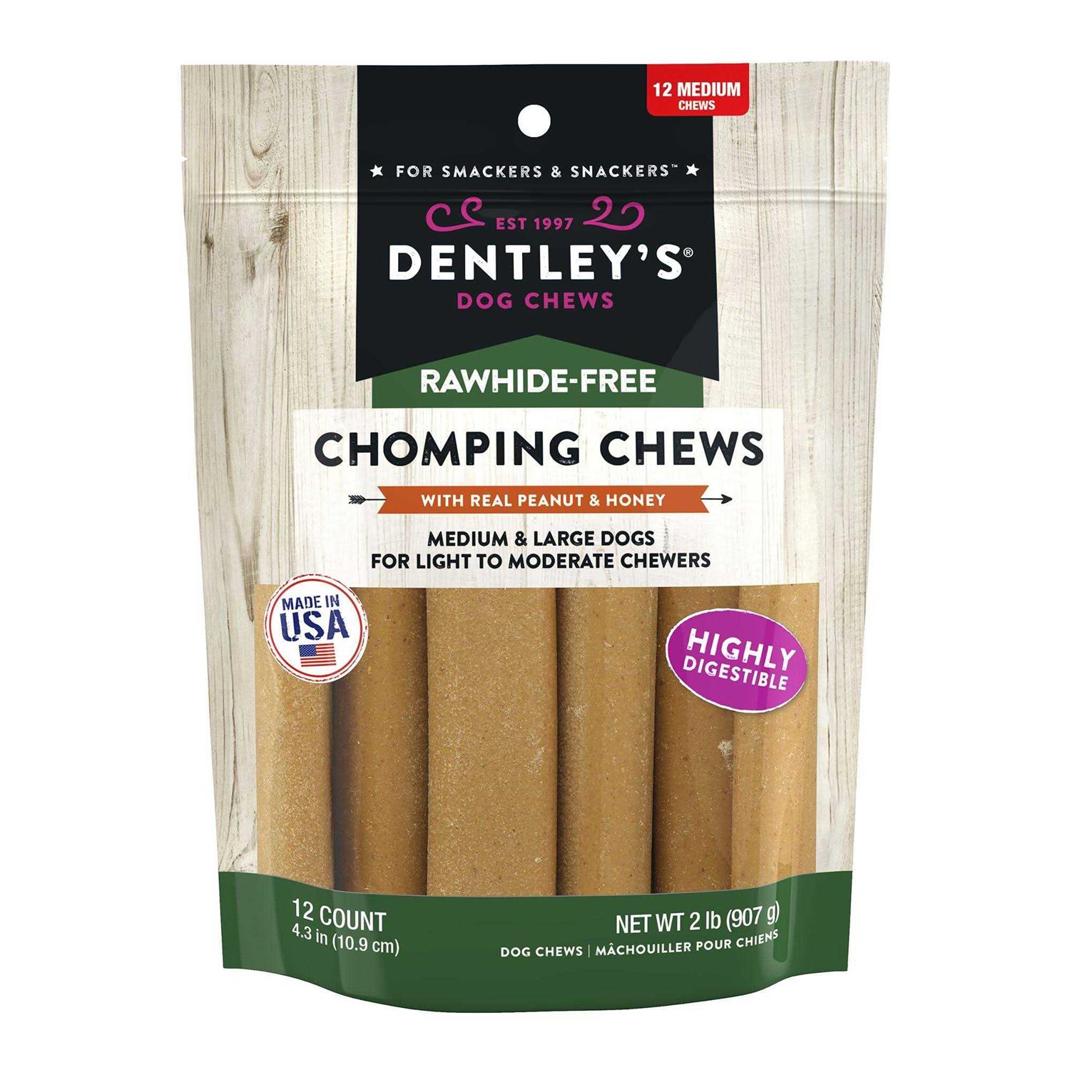 dentley’s Rawhide-Free Jumbo Chomping Chews Dog Chew