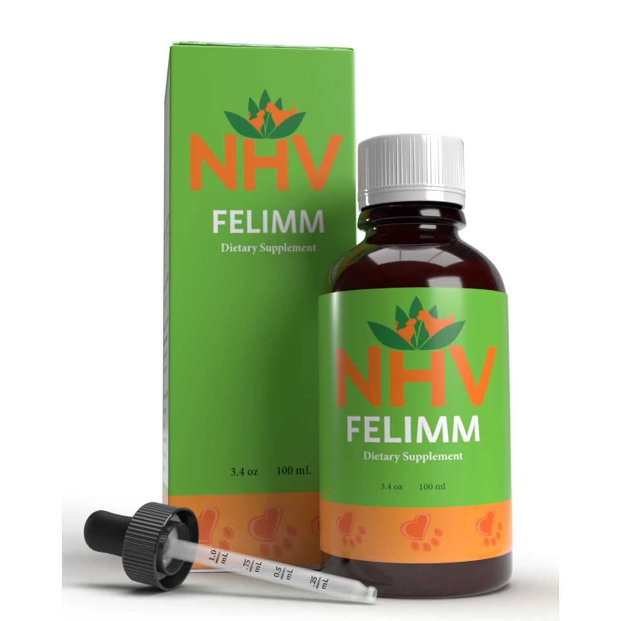 NHV Felimm Natural Herbal Support That Helps Pets with Feline Leukemia Virus F