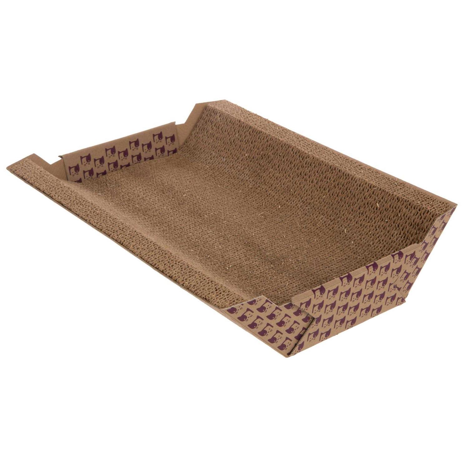 SmartyKat Super Scratcher Chaise Catnip-Infused Corrugate Cat Scratcher & Lounge