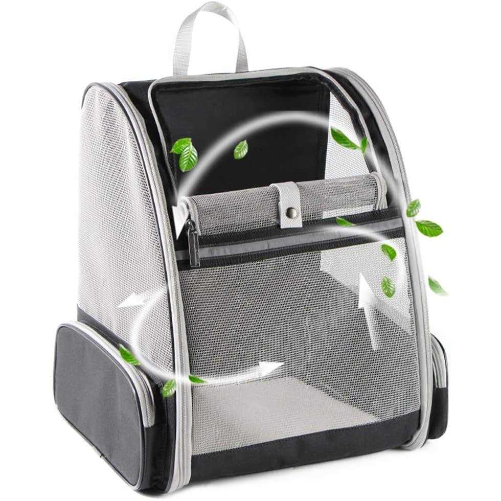 Texsens Innovative Traveler Bubble Backpack Pet Carriers for Cats and Dogs
