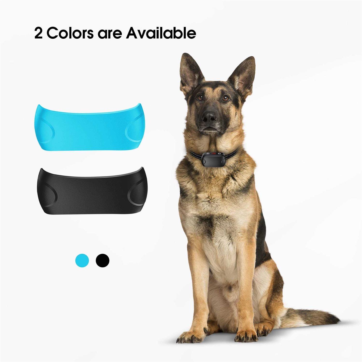 Petdiary B300 Anti Bark Collar Waterproof Rechargeable No Barking Collar, 2 Training Modes, Beep and Shock Dog Bark Collar