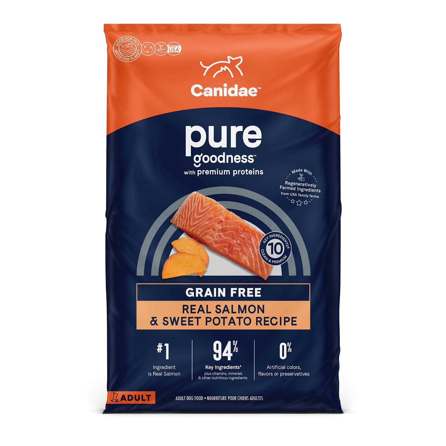 Canidae Pure Grain Free Salmon & Sweet Potato Adult Dry Dog Food