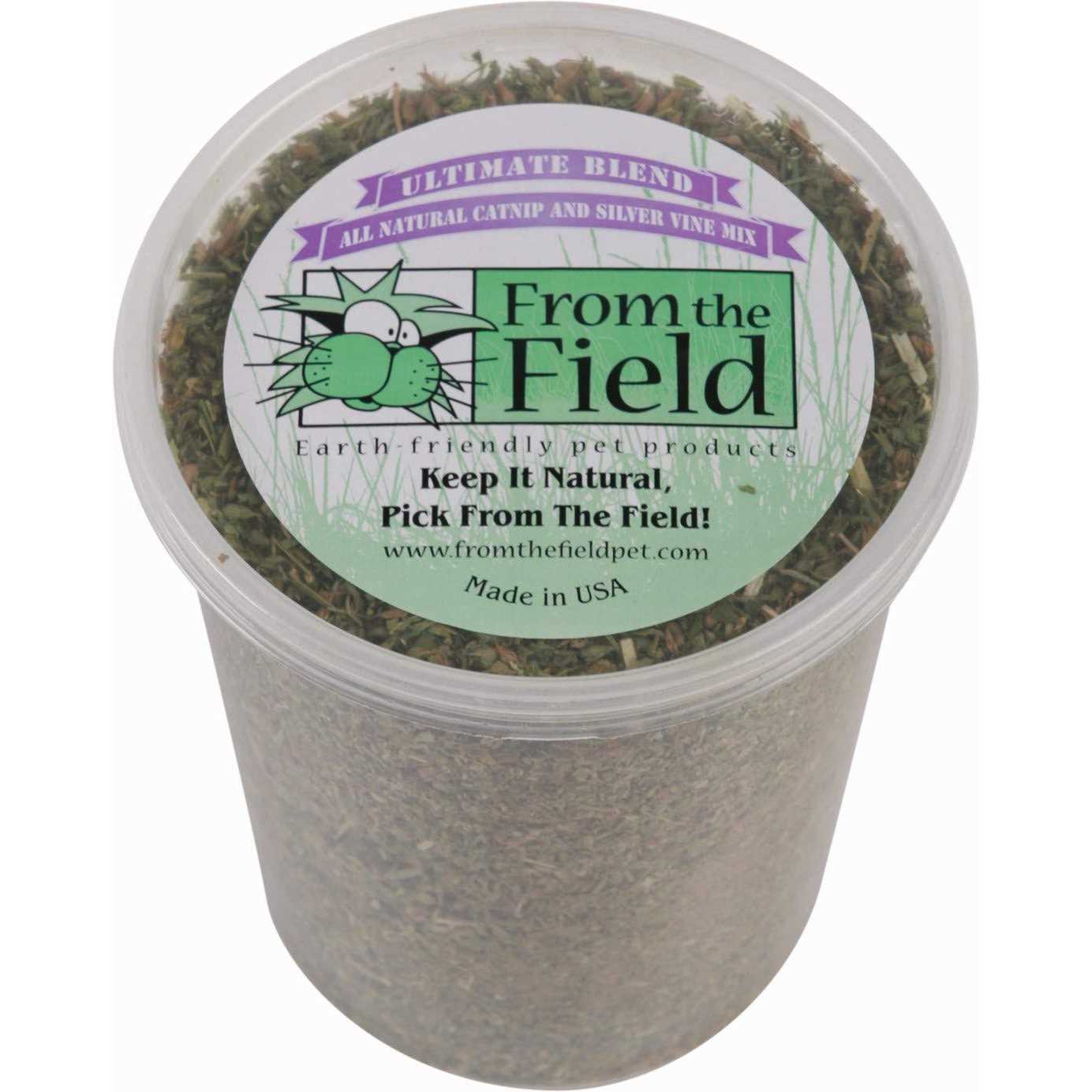 From The Field Silver Vine Catnip Mix Ultimate Blend Tub
