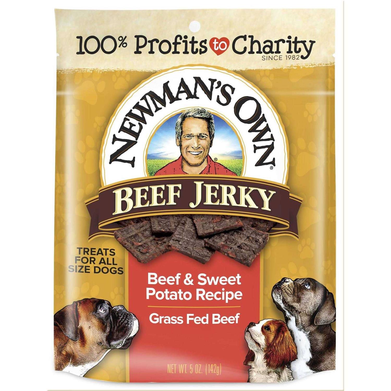 Newman’s Own Beef Jerky Treats for Dogs