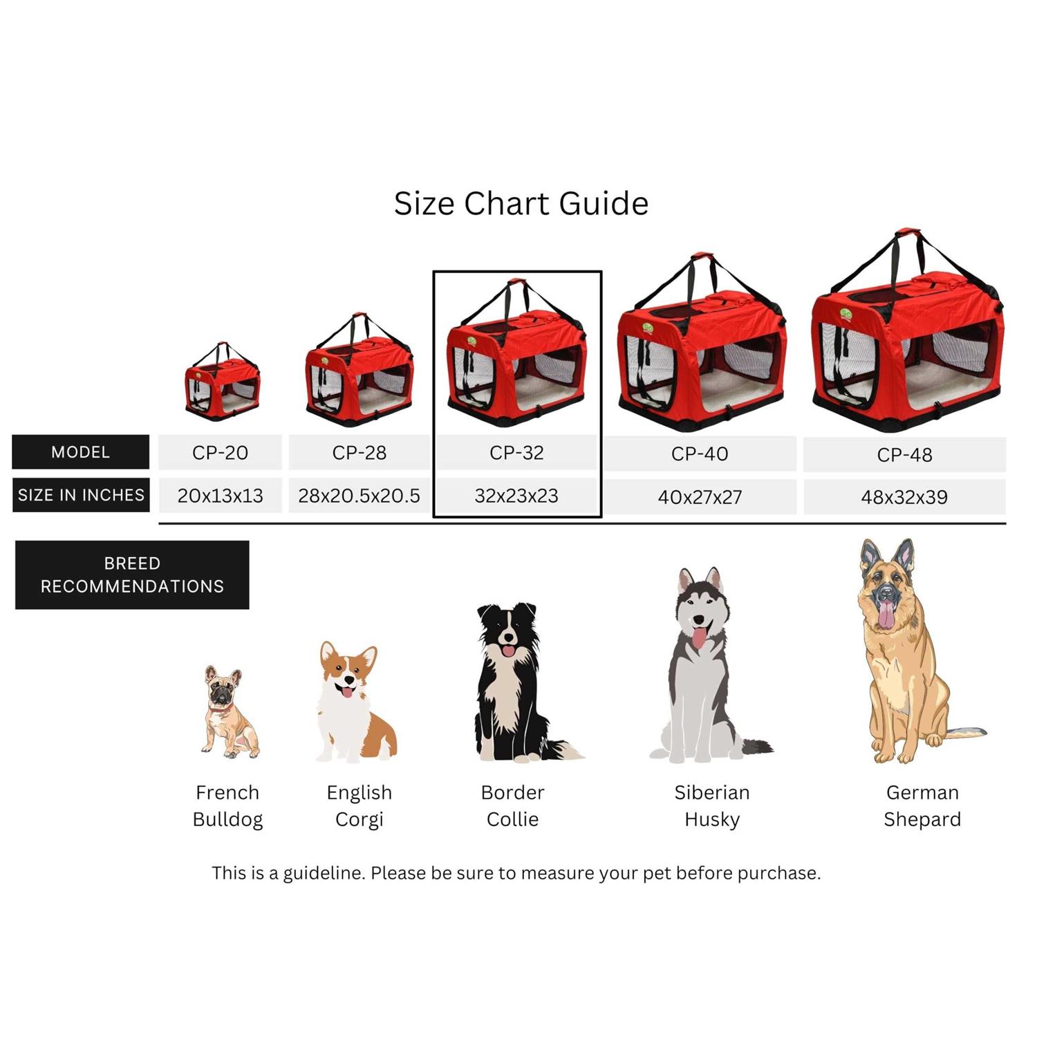 Go Pet Club Foldable Soft Crate Pet Carrier