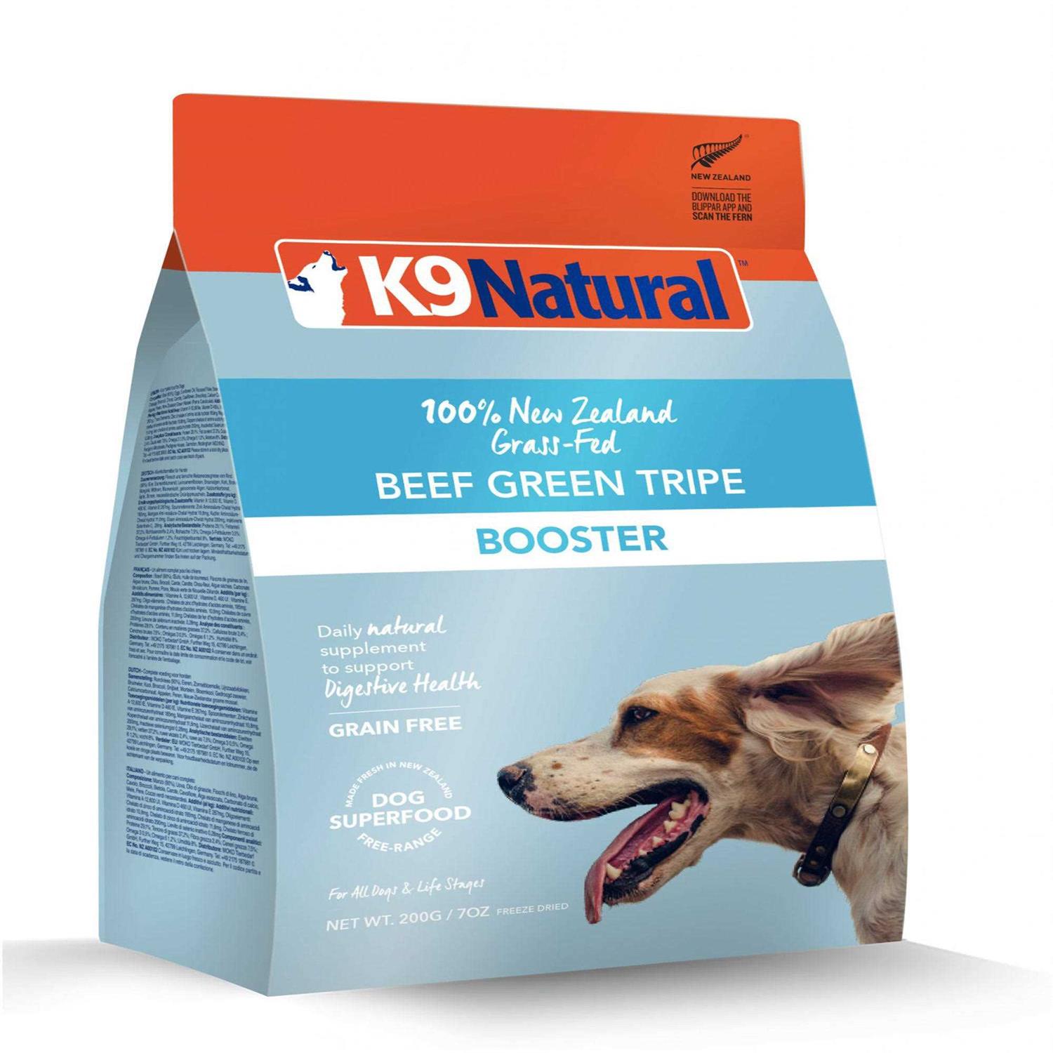 K9 Natural Beef Green Tripe Freeze-Dried Booster