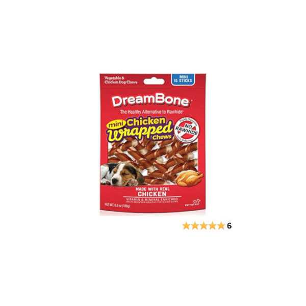 DreamBone Dog Chews Chicken Wrapped Sticks