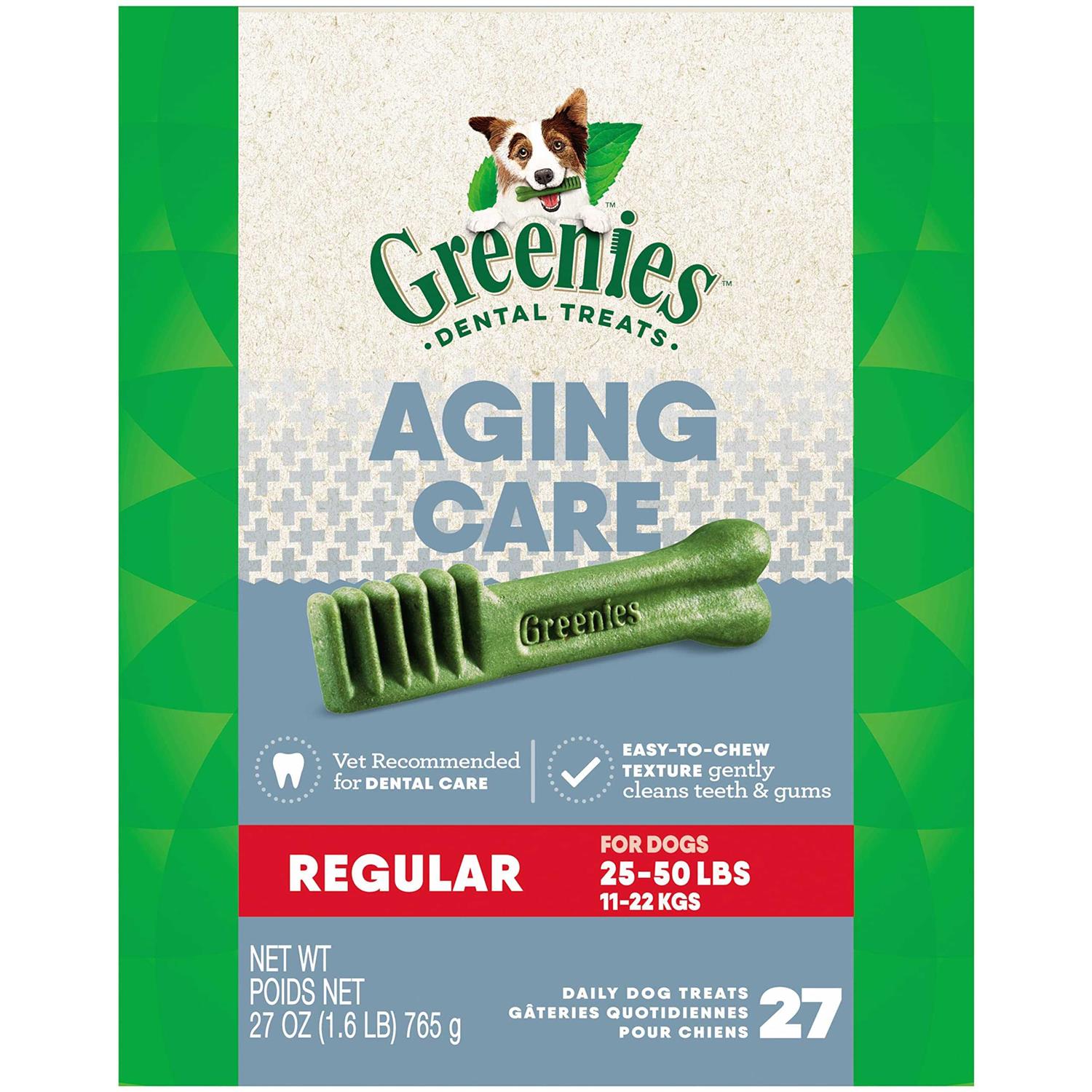 Greenies Aging Care Dental Dog Treats