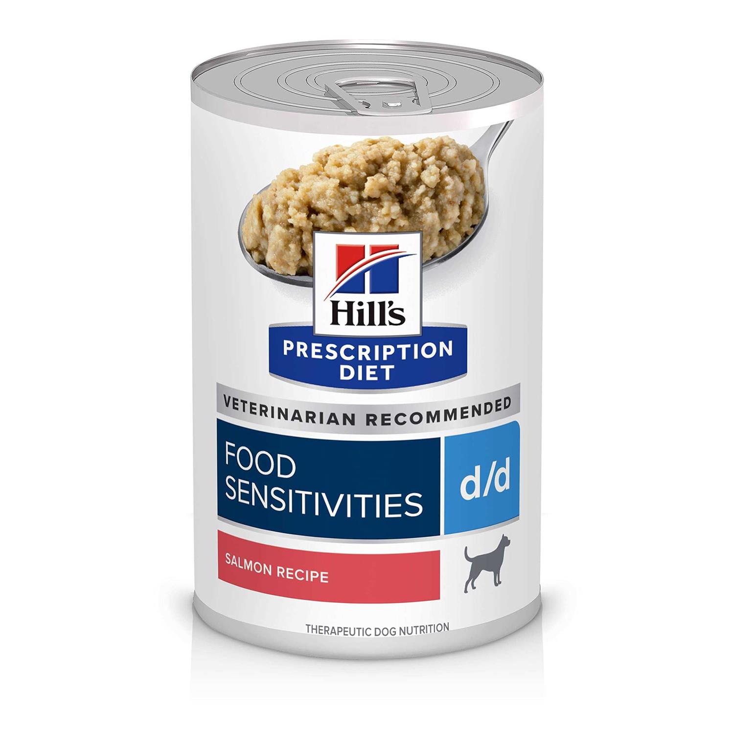 Hill’s Prescription Diet d/d Skin/Food Sensitivities Salmon Formula Canned Dog Food