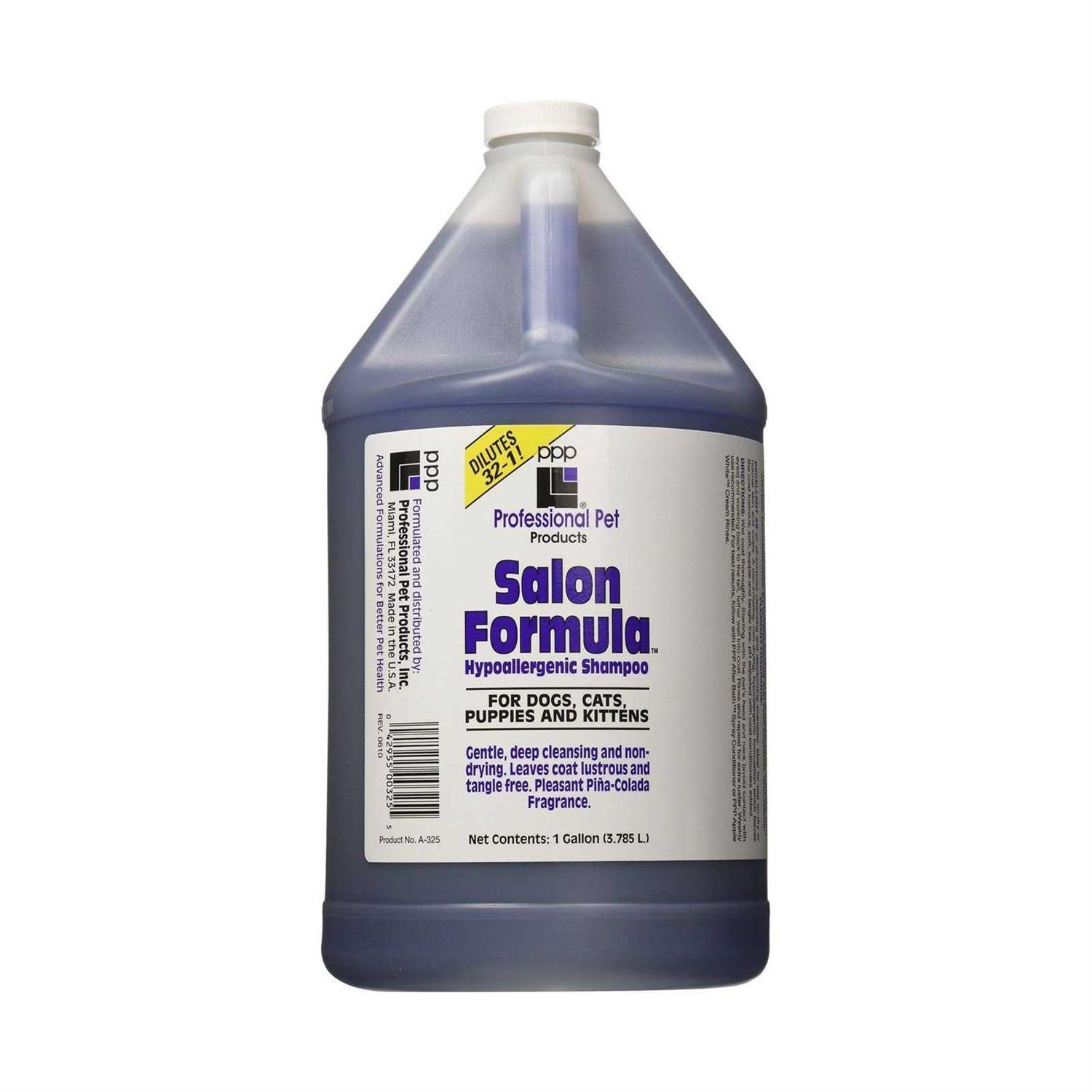 PPP Salon Formula Hypoallergenic Pet Shampoo