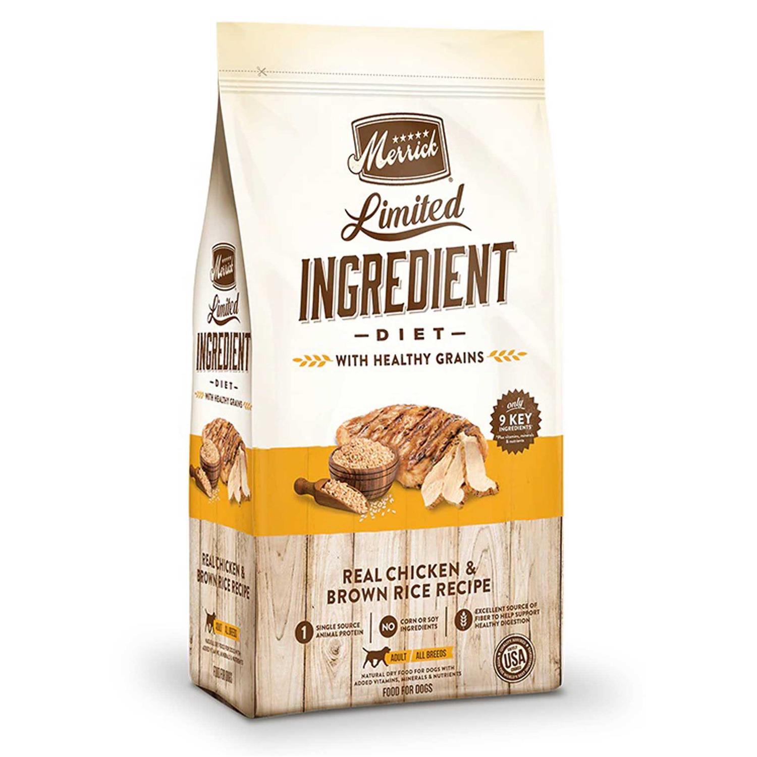 Merrick Limited Ingredient Diet Real Chicken Recipe Dry Dog Food