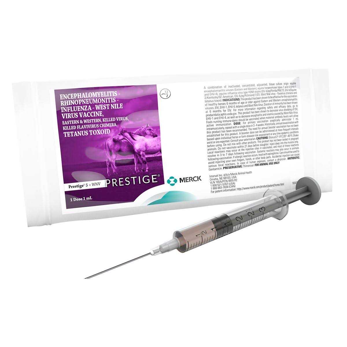 Merck Prestige 5 + WNV Vaccine