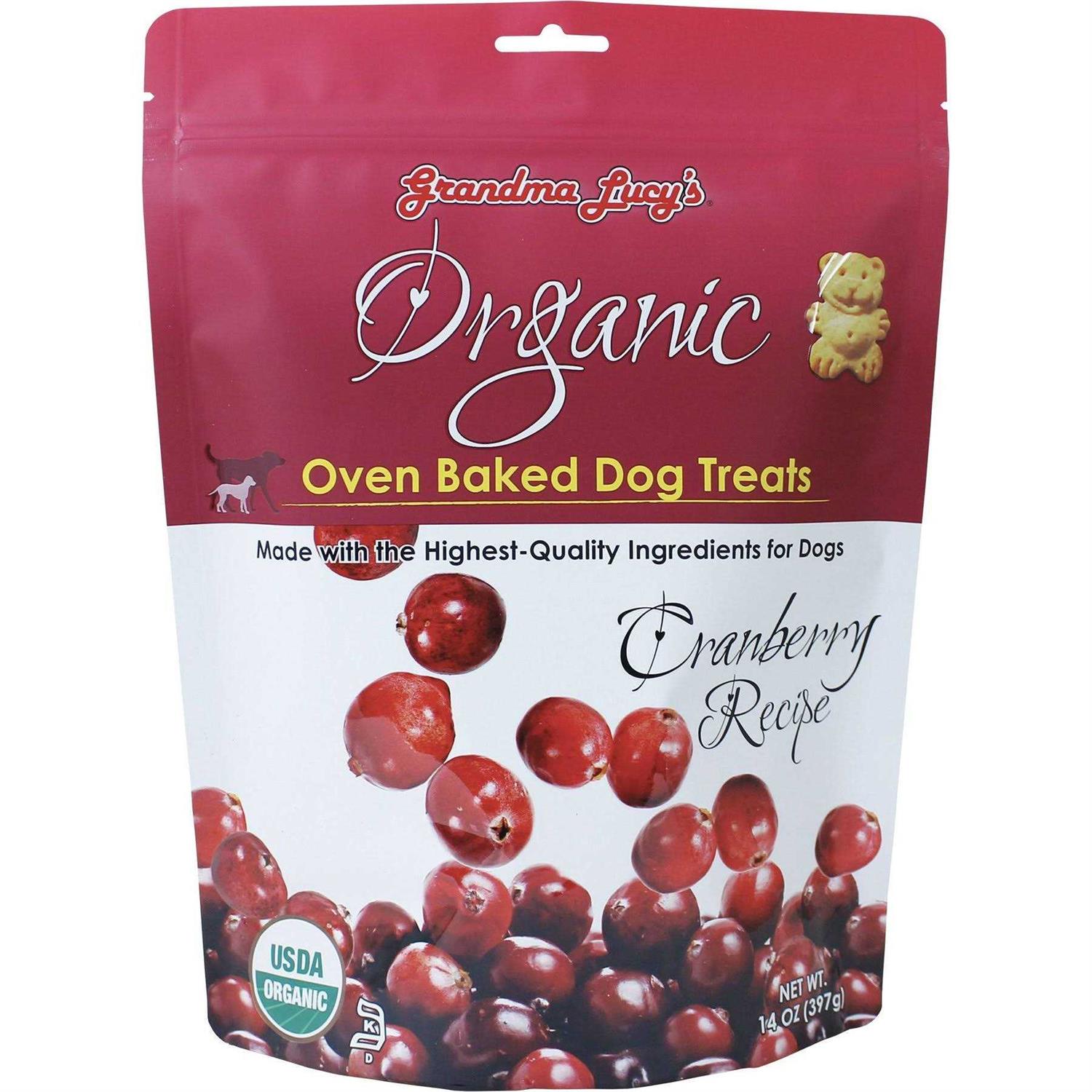 Grandma Lucy’s Organic Cranberry Oven Baked Dog Treats
