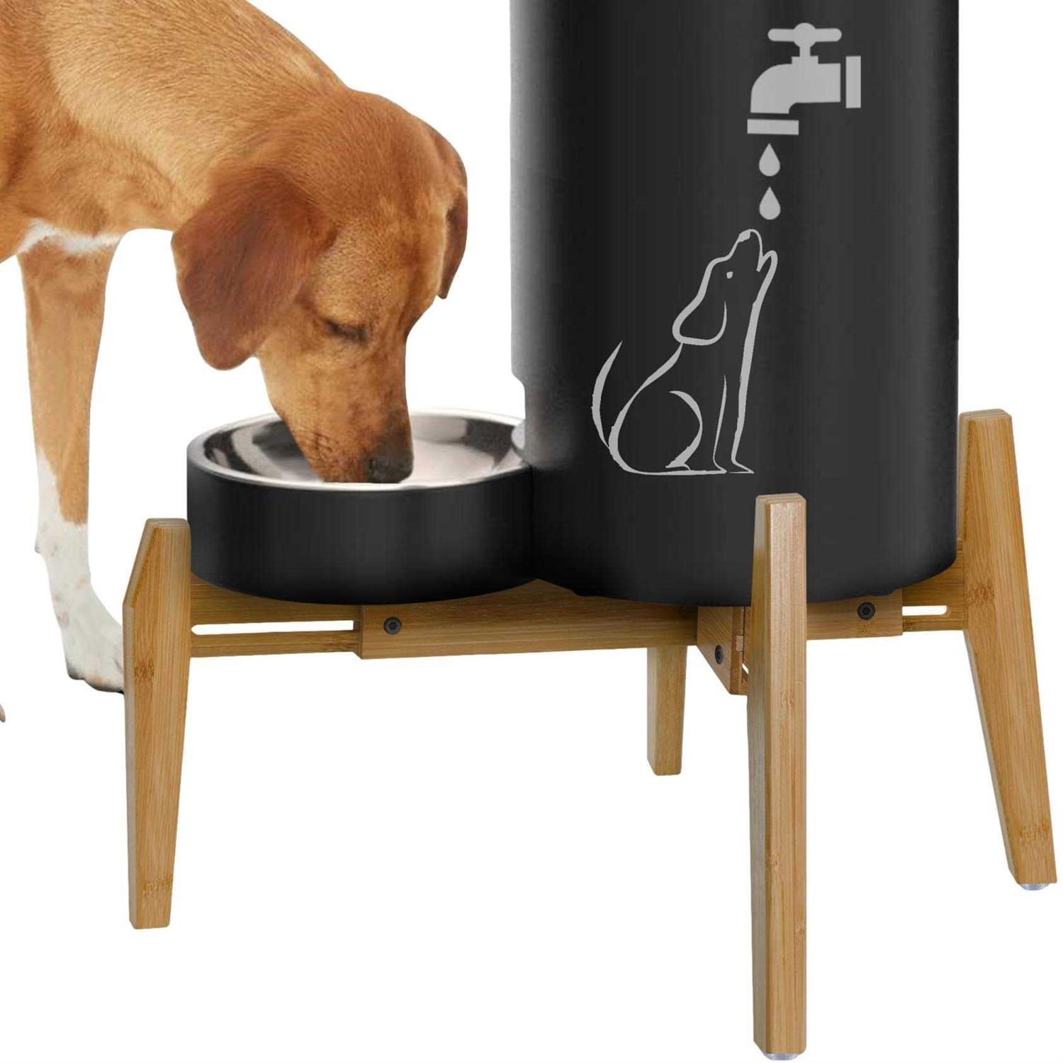 ZPirates Stand for Dog Water and Food Dispensers