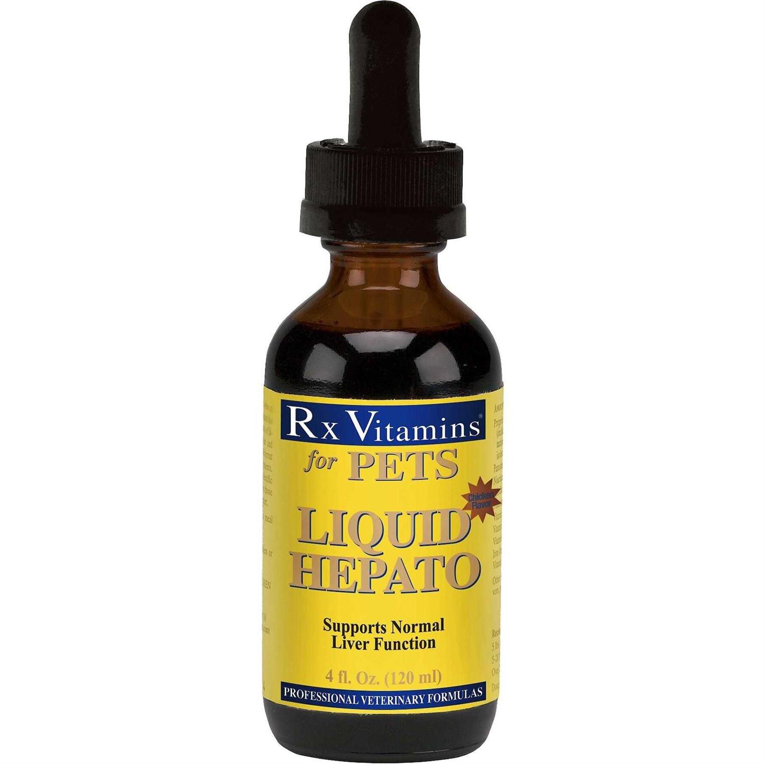 Rx Vitamins Liquid Hepato for Pets Chicken
