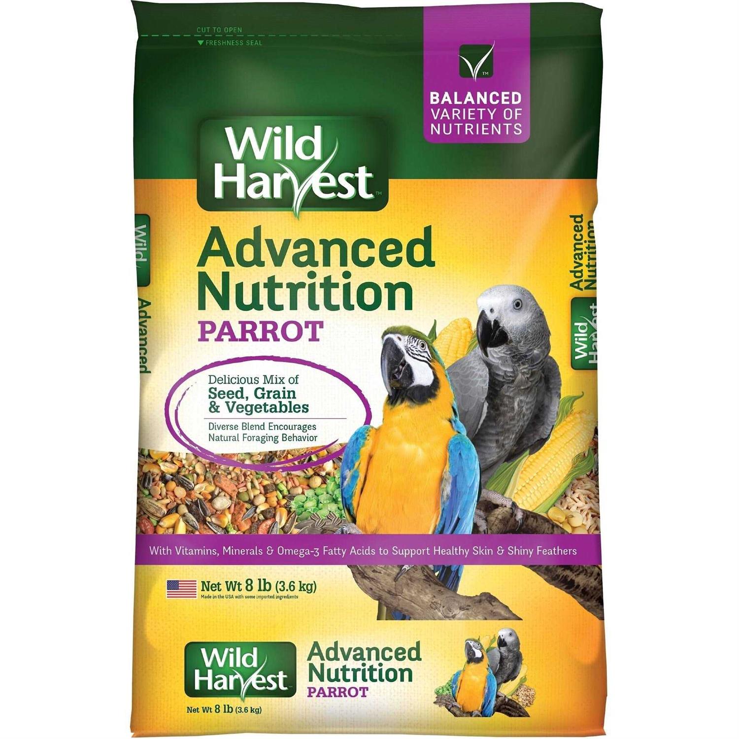 Wild Harvest Advanced Nutrition Parrot Bird Food
