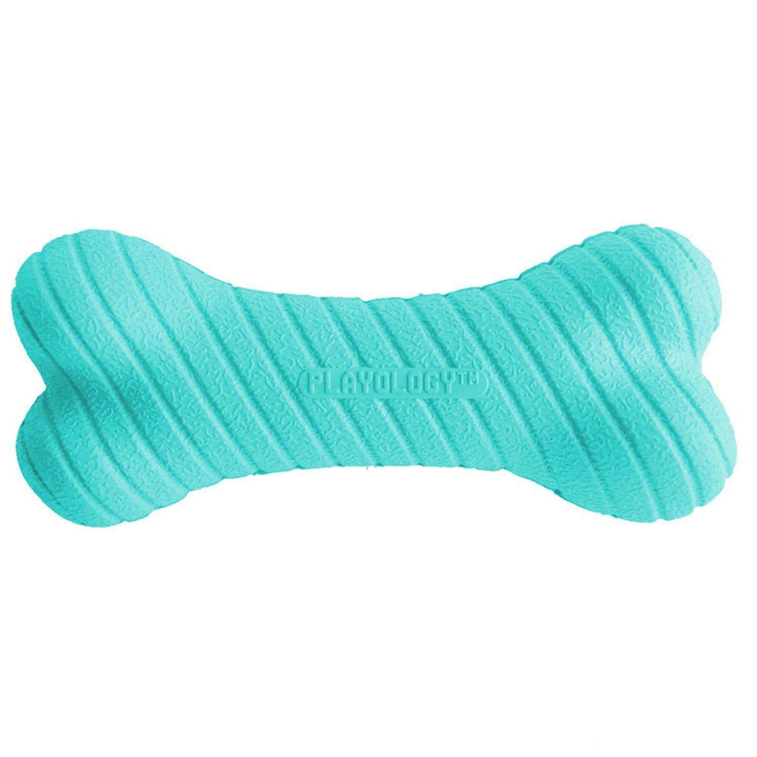 Playology Dual Layer Bone Peanut Butter Dog Toy