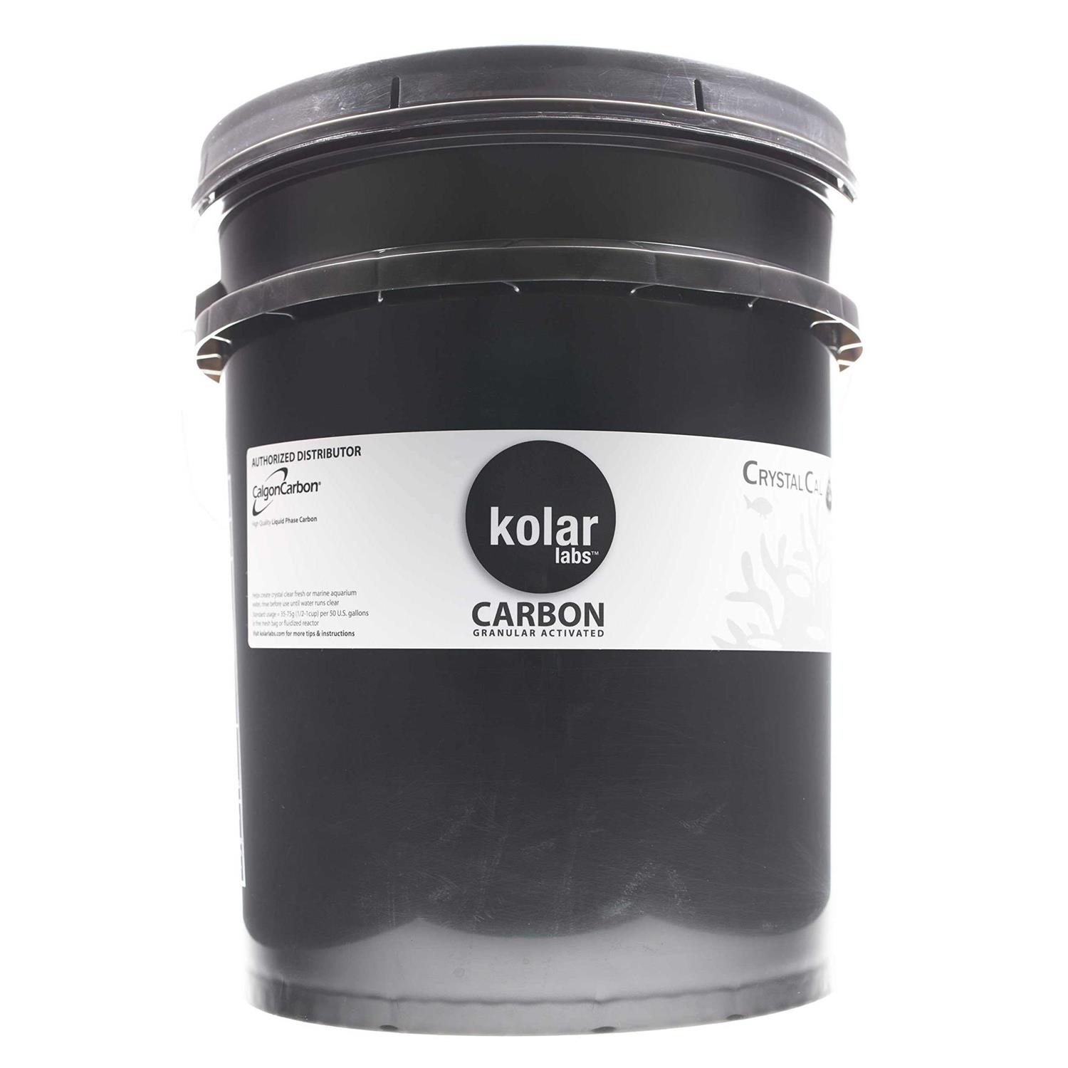 Kolar Labs Crystal Cal Activated Carbon 5 Gallon Activated Charcoal for Aquariums and Fish Tanks
