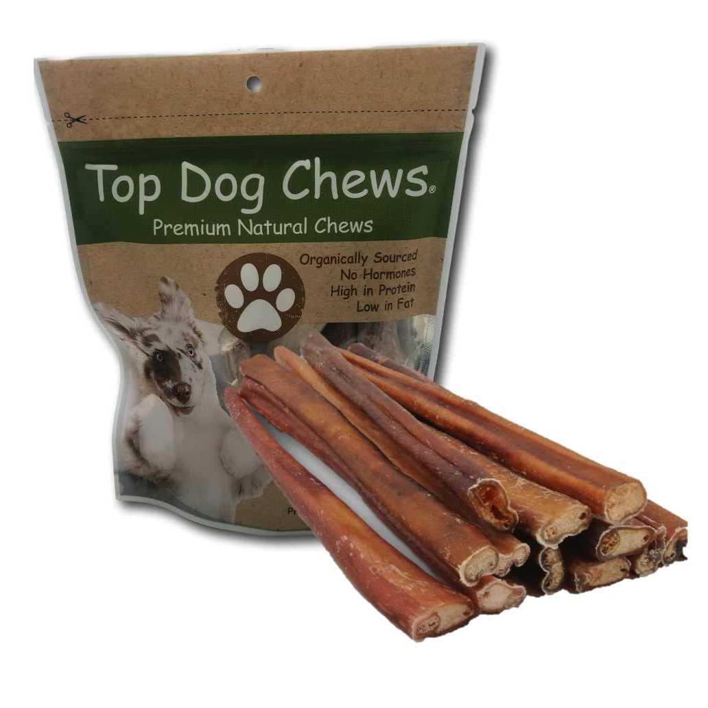 Top Dog Chews Bully Sticks Natural Beef