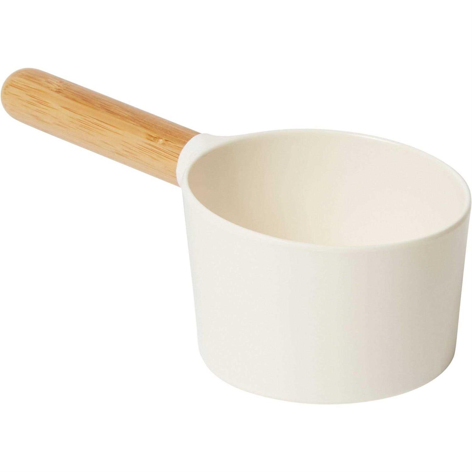 Frisco Melamine Dog & Cat Food Scoop with Bamboo Handle