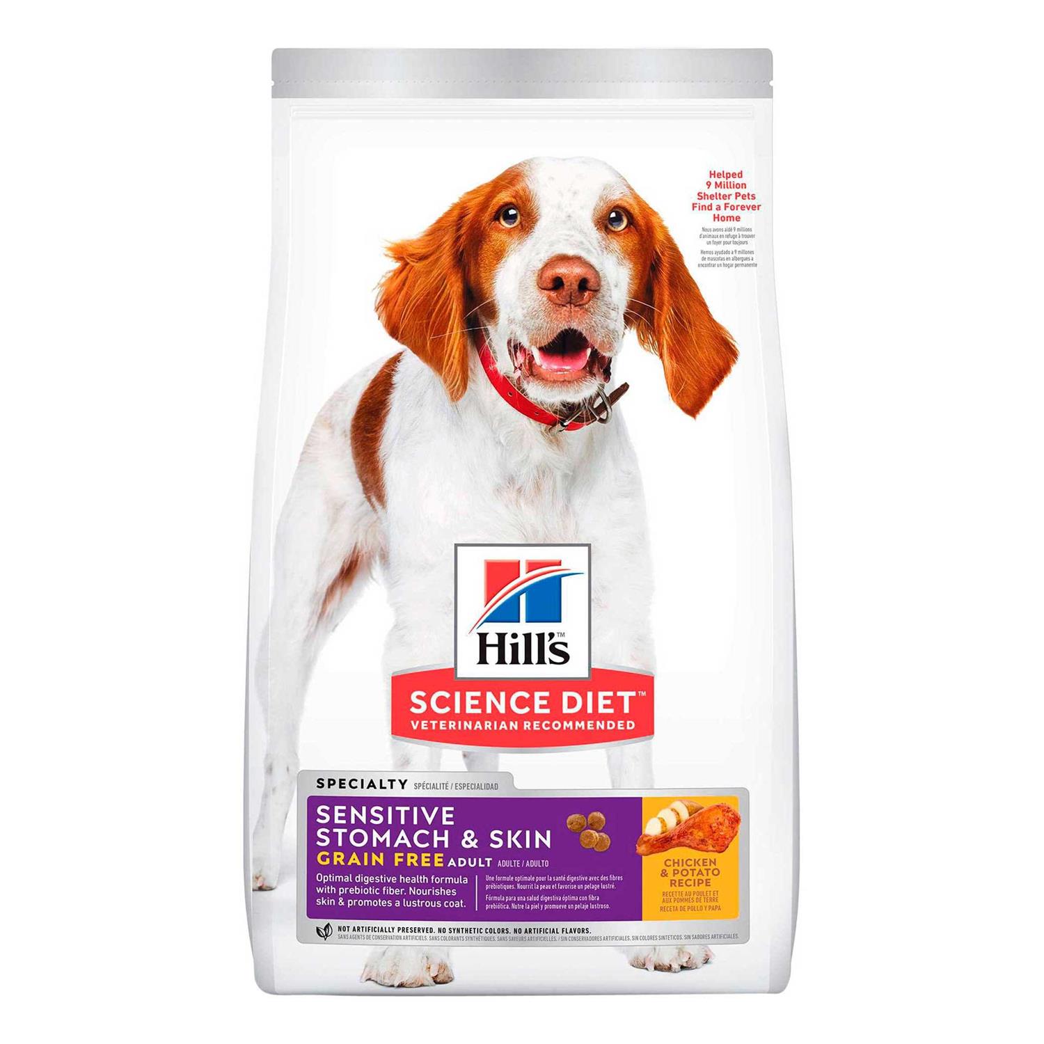 Hill’s Science Diet Sensitive Stomach Skin Grain Free Chicken Potato Recipe Adult Dry Dog Food