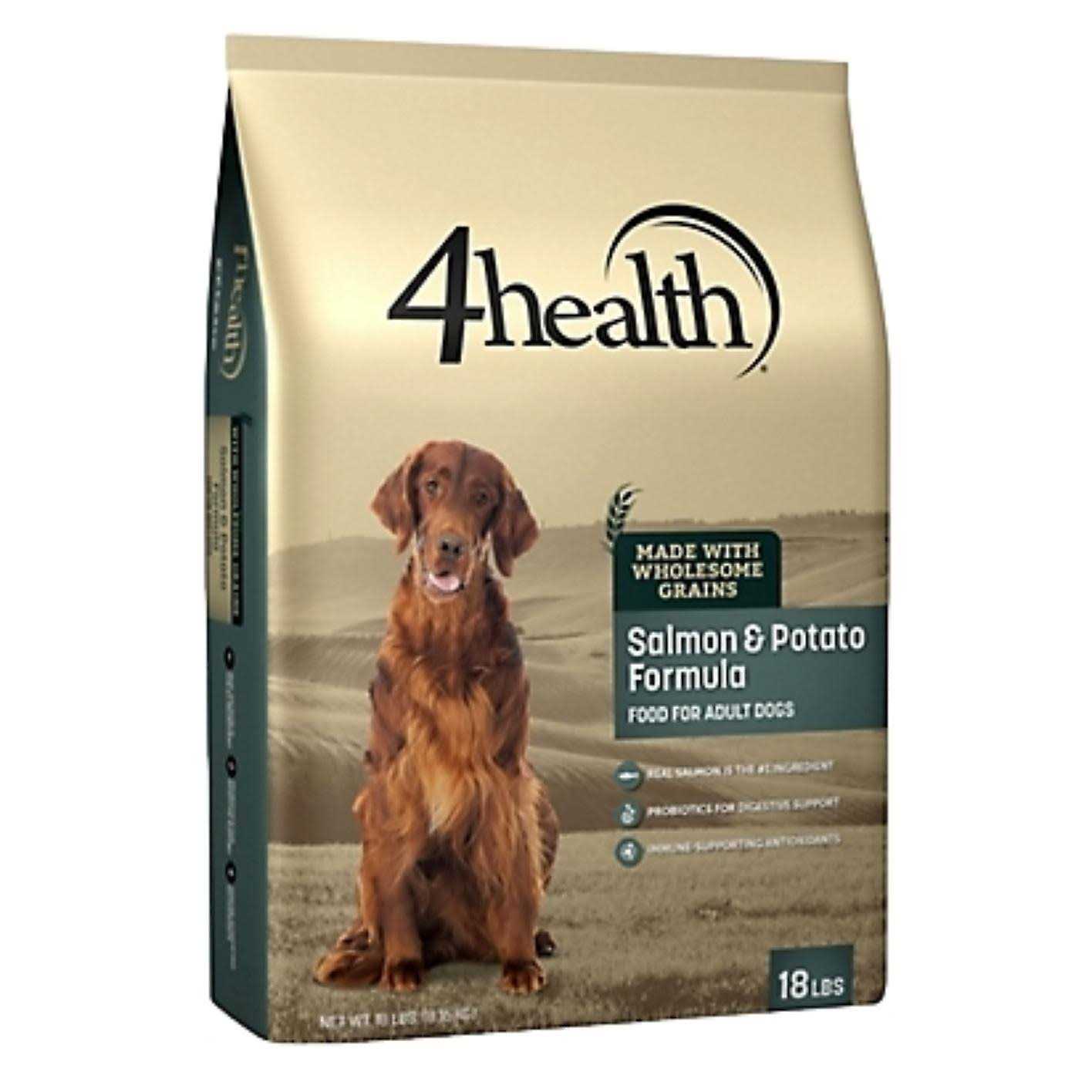 4health with Wholesome Grains Salmon Potato Formula Adult Dog Food