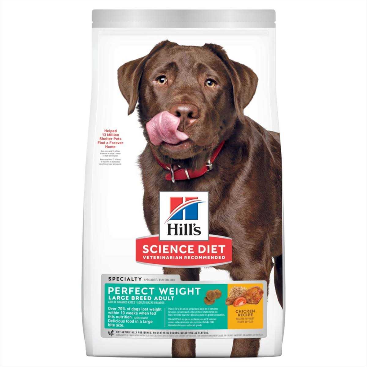 Hill’s Science Diet Adult Perfect Weight & Joint Support Large Breed Chicken Dry Dog Food