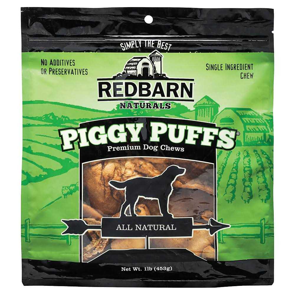Redbarn Piggy Puffs Dog Treats