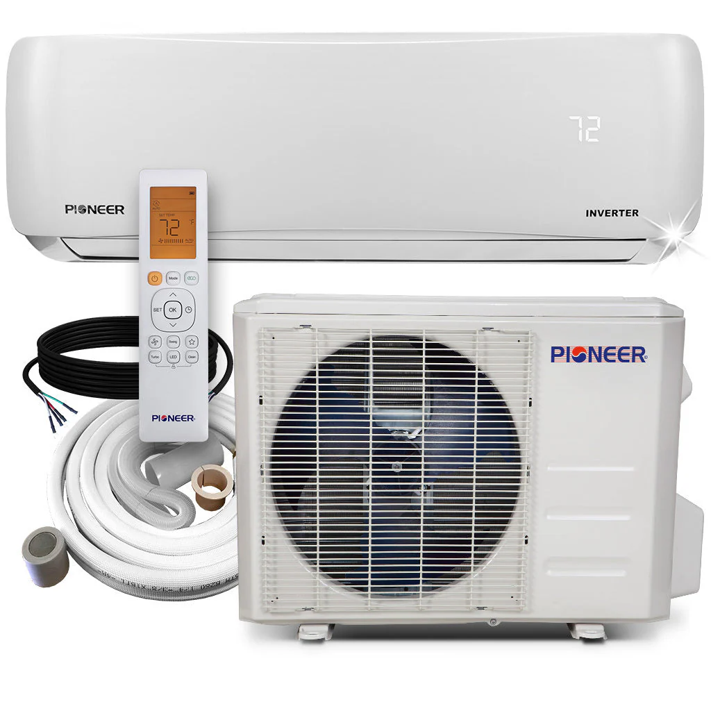 Pioneer® 9,000 BTU 20.5 SEER Ductless Mini-Split Inverter+, WYS009AMFI20RL-25
