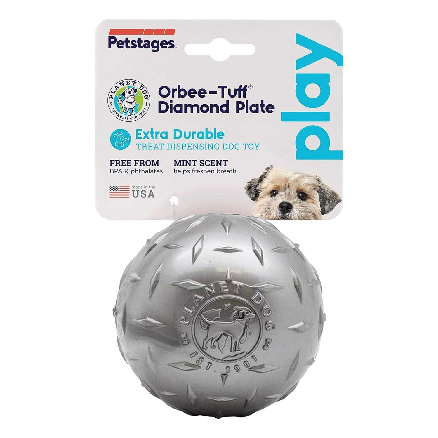 Planet Dog Orbee Tuff Diamond Plate Ball