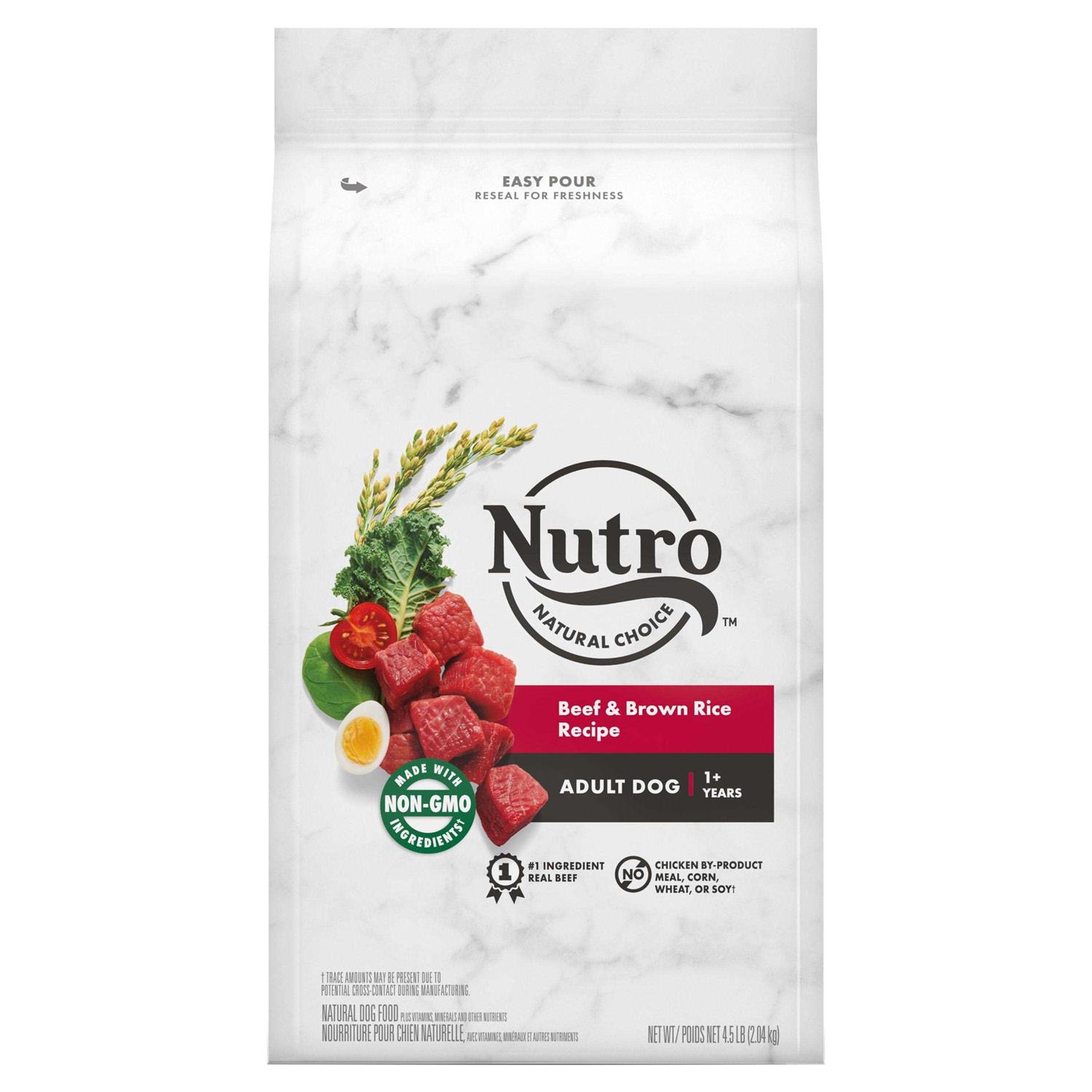 Nutro Natural Choice Adult Beef Rice Dry Dog Food