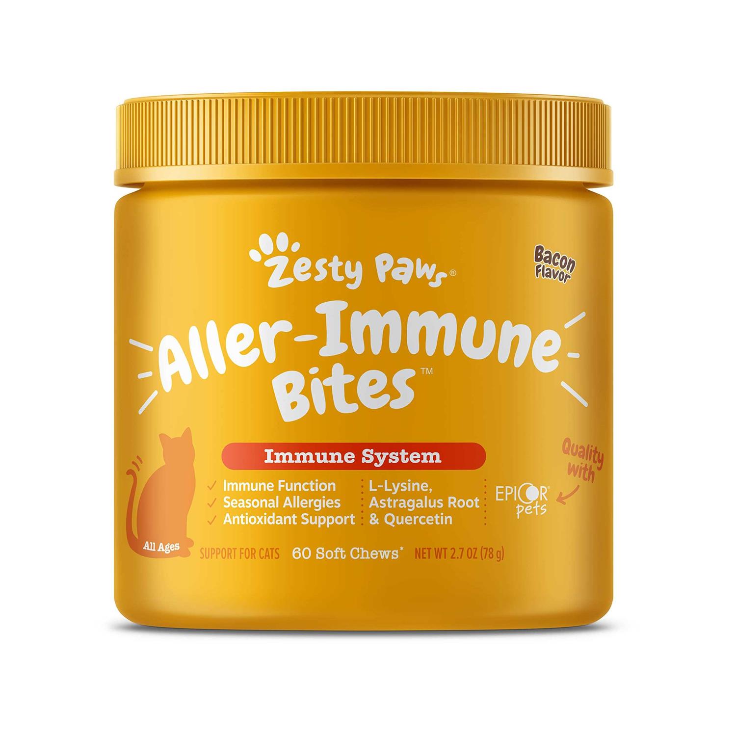 Zesty Paws Aller-Immune Bites for Cats