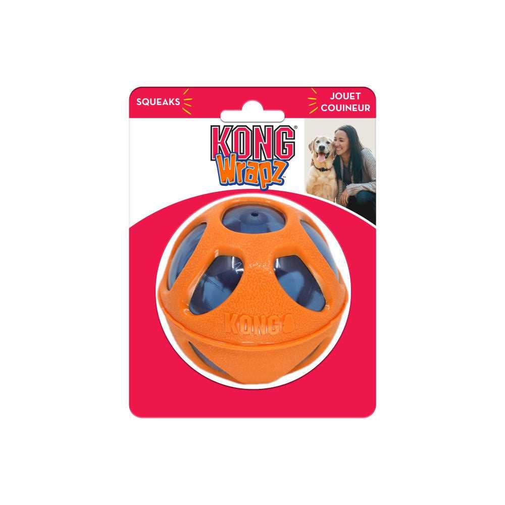 Kong Wrapz Ball Dog Toy