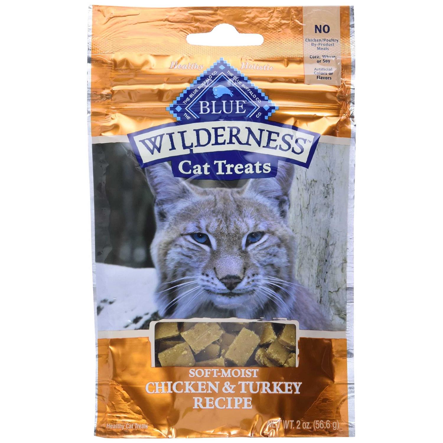 Blue Buffalo Wilderness Chicken & Duck Grain-Free Cat Treats